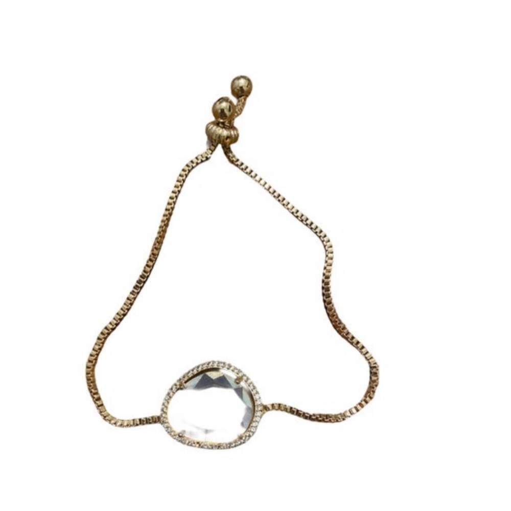 Transparent Bracelet with Adjustable option